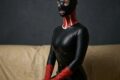 The Rubber Neck Corset: over 3h YT Live with it
